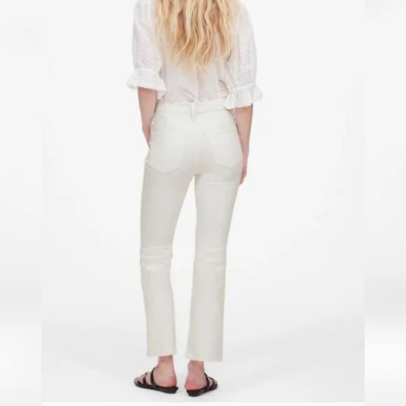 MADEWELL Kick Out Crop Jeans S 31 NwT - Picture 2 of 2